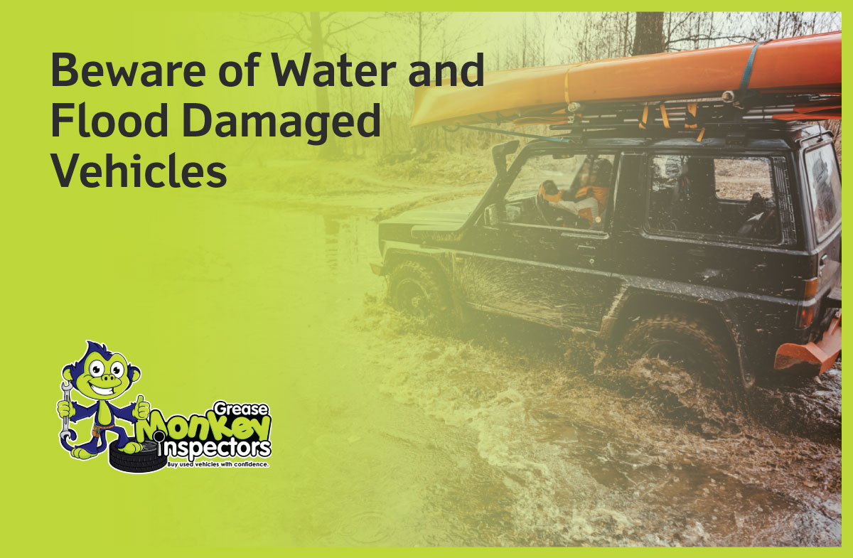 water and flood damaged vehicles