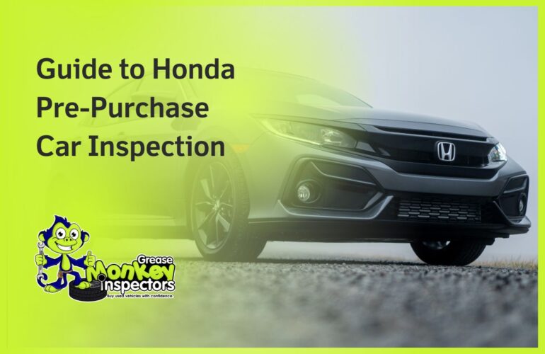 Guide to Honda Pre-Purchase Car Inspection