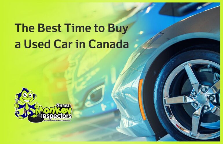 The Best Time to Buy a Used Car in Canada