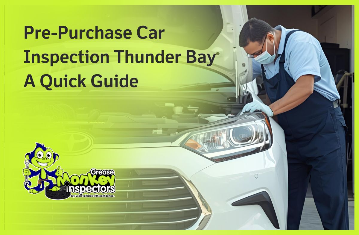 Pre-Purchase Car Inspection Thunder Bay A Quick Guide