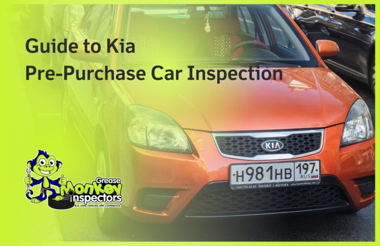 Guide to Kia Pre-Purchase Car Inspection